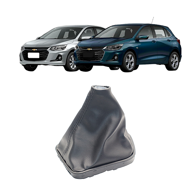 Coifa De Câmbio Com Base Onix Plus Novo Onix 2020 2021 2022 2023 Preto