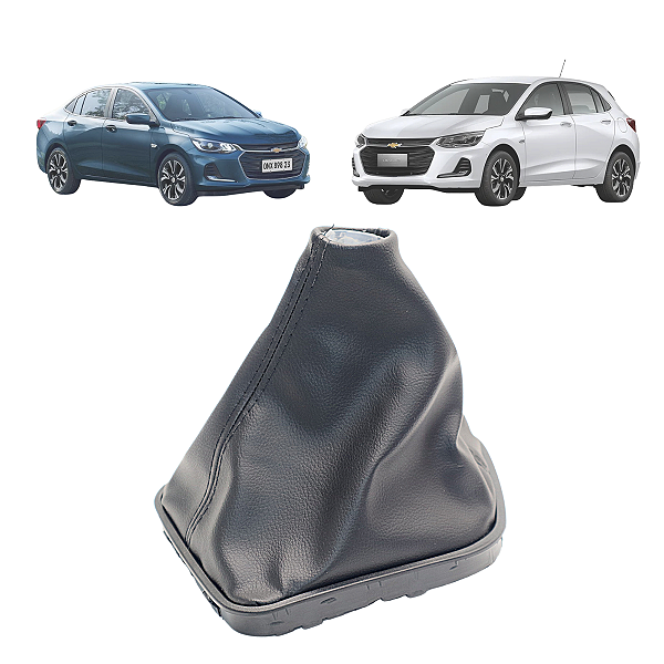 Coifa De Câmbio Com Base Onix Plus Novo Onix 2020 2021 2022 2023 Preto