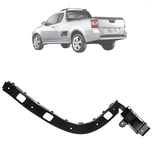 Guia Parachoque Traseiro Montana 2011 2012 2013 2014 2015 2016 2017 2018 2019 2020 2021