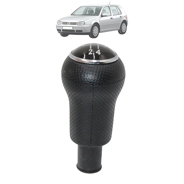 Manopla Bola Cambio Golf 1999 a 2006 A3 1997 a 2000 Polo Classic 1999 a 2007 Cromado