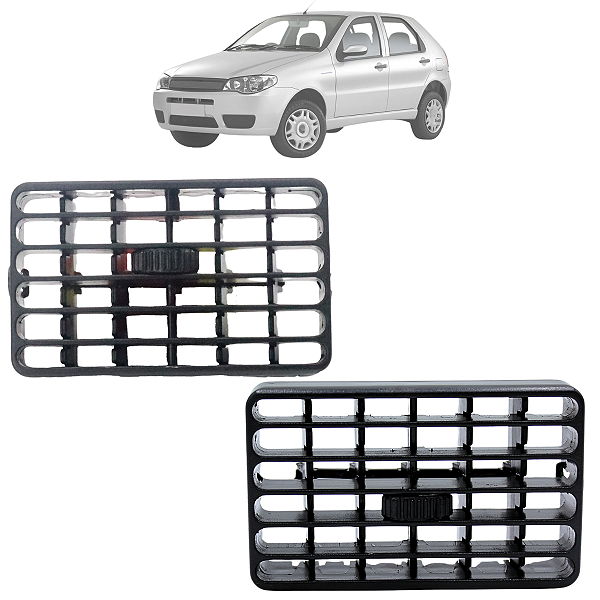 Kit Difusor De Ar Central Palio 1996 Até 2002