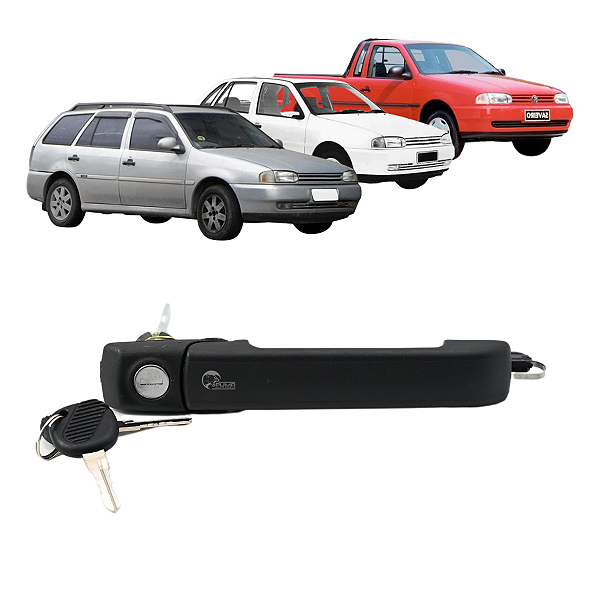 Maçaneta Externa Tecmisa  da Porta Dianteira Com Chave Parati Gol Saveiro G2 1994 A 2001 Lado Direito/Esquerdo