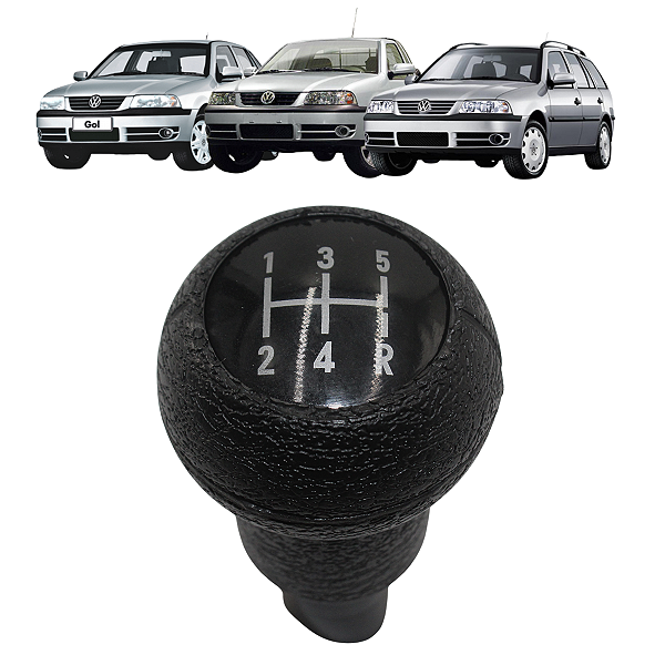 Manopla Bola Câmbio Gol Parati Saveiro G3 1999 2000 2001 2002 2003 2004 2005