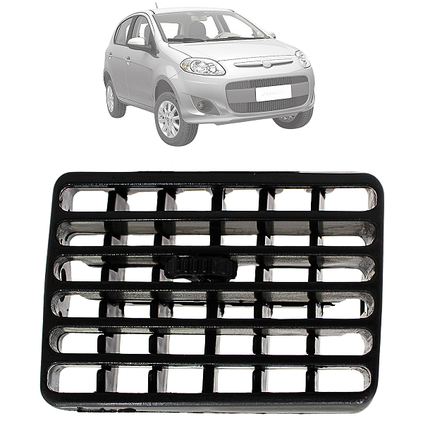 Difusor Saida Do Ar Palio Siena Strada ED EDX EL EX ELX FIRE Direito Com Aletas