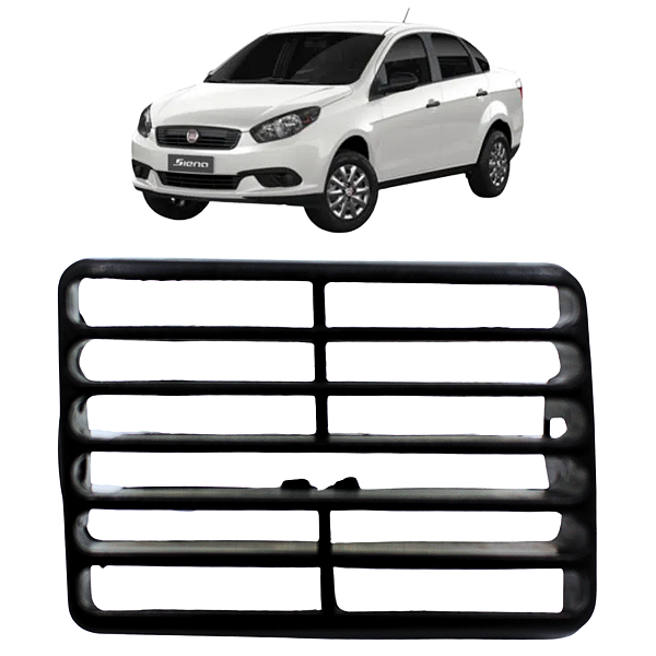 Difusor Saída De Ar Strada Siena Palio Edx Elx Ed El Ex Fire Direito com Aletas