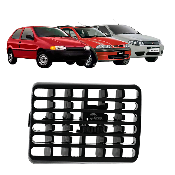 Difusor Saída De Ar Siena Palio Strada ED EDX EL EX ELX FIRE 1996 Até 2013 Lateral