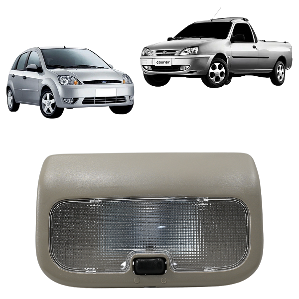 Lanterna Central Teto Ford Fiesta 1996 1997 1998 1999 Até 2006 Courier 1997 1998 1999 Até 2001
