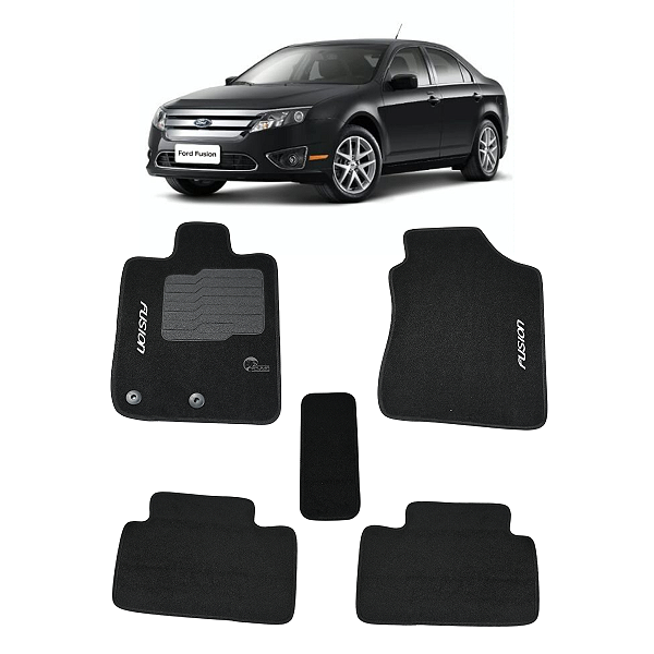 Tapete Fusion 2010 2011 2012 Carpete Logo Bordado