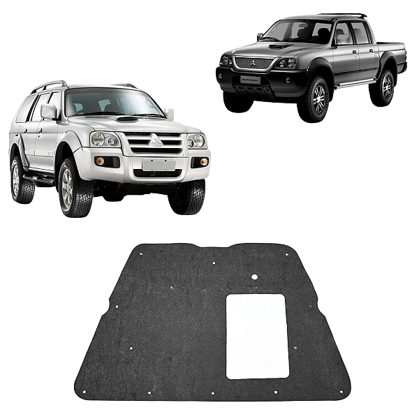 Forro Manta Capo L200 Sport Outdoor Savana Pajero Sport 2003 2004 2005 2006 2007 a 2012 Presilha