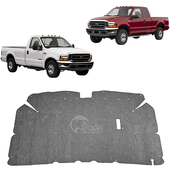 Manta Forro De Capô F250 F350 F4000 1999 2000 2001 2002 2003 2004 A 2019 Presilha