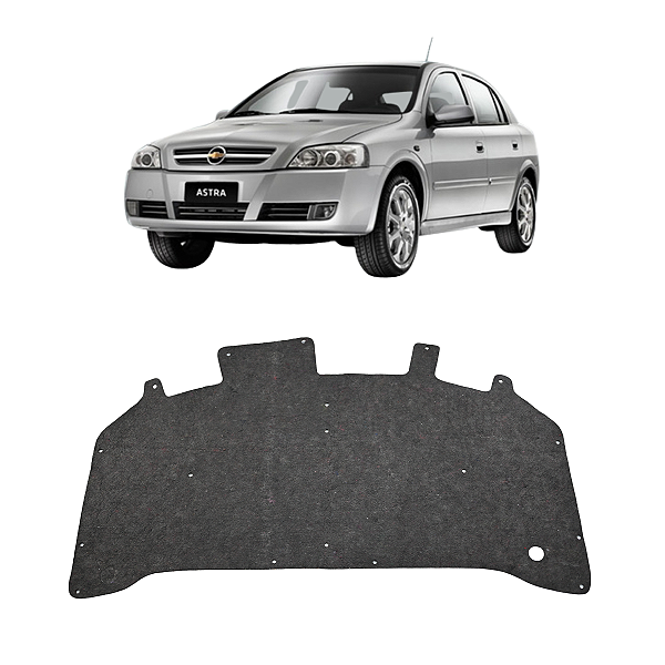 Forro Manta Acústica Capô Astra 2003 2004 2005 2006 2007 2008 2009 2010 2011 Presilha