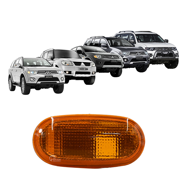Lanterna Lateral L200 Triton Pajero Tr4 Dakar Sport Outdoor 2007 Até 2015