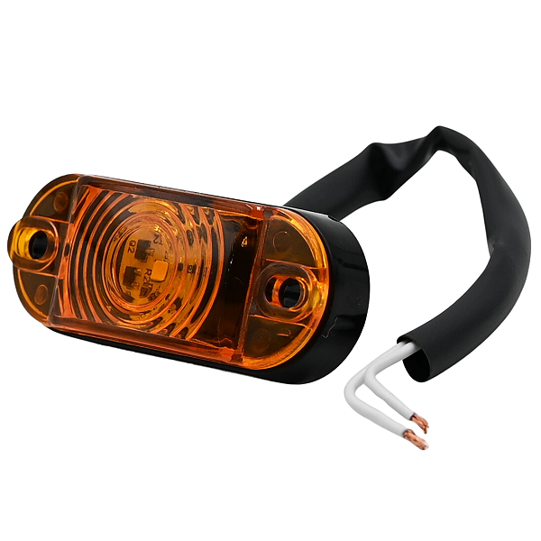 Lanterna Placa Delimitadora LED Bivolt 12v 24v Caminhão Baú