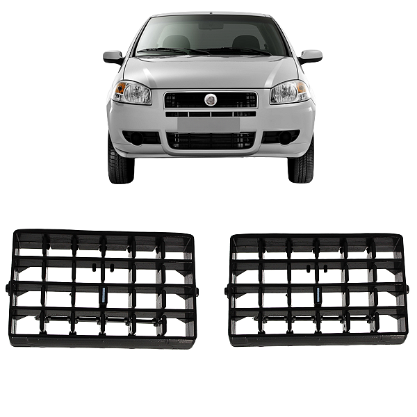 Kit Difusor De Ar Uno 1984 Até 1993