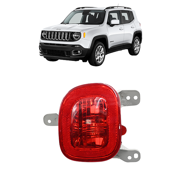 Lanterna Para-Choque Renegade Neblina Lado Esquerdo