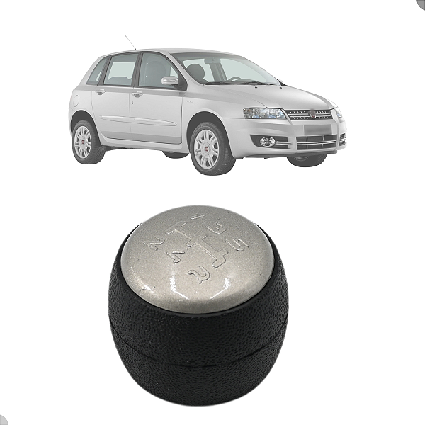 Manopla Bola De Câmbio Stilo 2003 2004 2005 2006 2007 2008 2009 2010 2011
