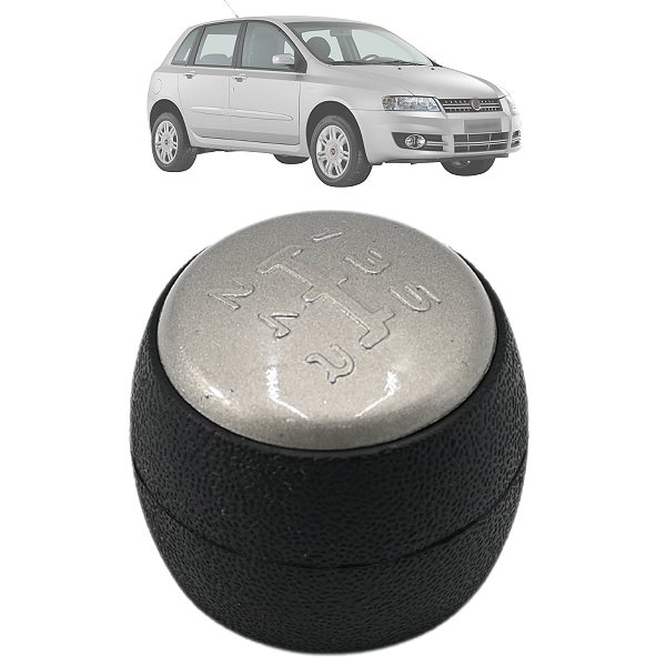 Manopla Bola De Câmbio Stilo 2003 2004 2005 2006 2007 2008 2009 2010 2011