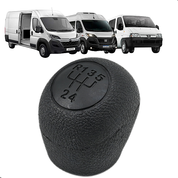 Bola Manopla Câmbio Ducato Boxer Jumper 2003 2004 2005 2006 2007 2008 2009 2010 Até 2017