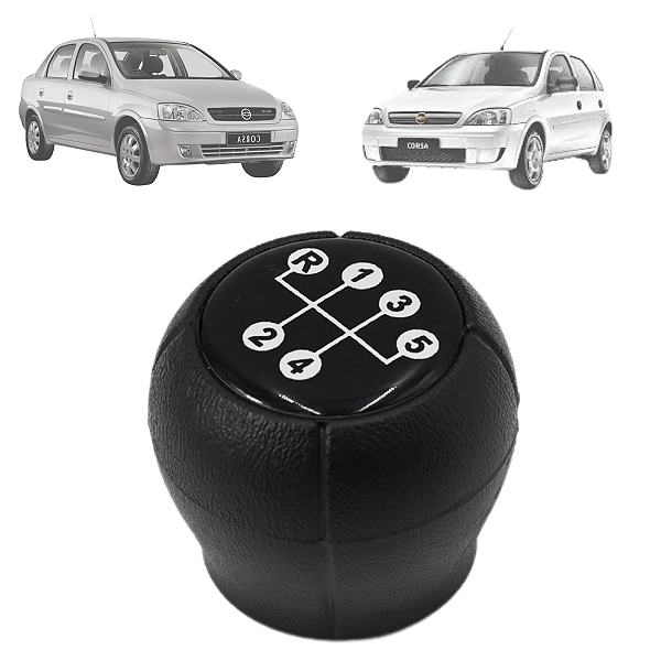 Manopla Bola Cambio Corsa Hatch Wind Sedan 1998 1999 2000