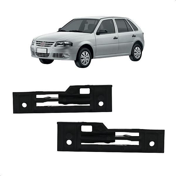 Par Guia Para Choque Traseiro Gol G4 2006 A 2014