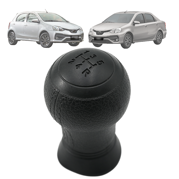 Manopla Bola Cambio Etios Hatch Sedan 2013 2014 2015 2016 2017 2018 2019 2020