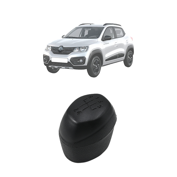 Manopla Alavanca Câmbio Kwid Zen Intense Outsider 2017 18 19 2020 2021 2022 2023