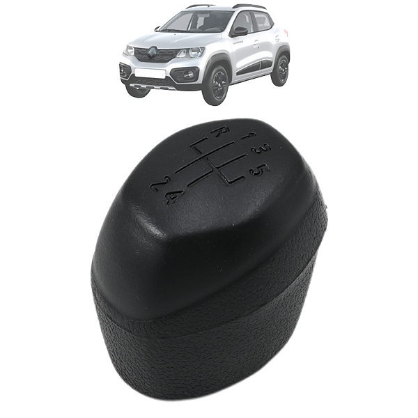 Manopla Alavanca Câmbio Kwid Zen Intense Outsider 2017 18 19 2020 2021 2022 2023