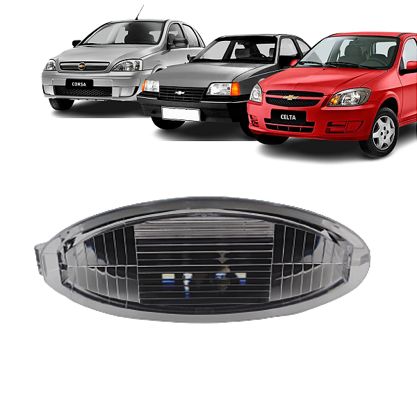 Lanterna Luz De Placa Celta 2007 Classic 1995 A 2012 Corsa 1995 A 2012 Kadett 1996 A 1998