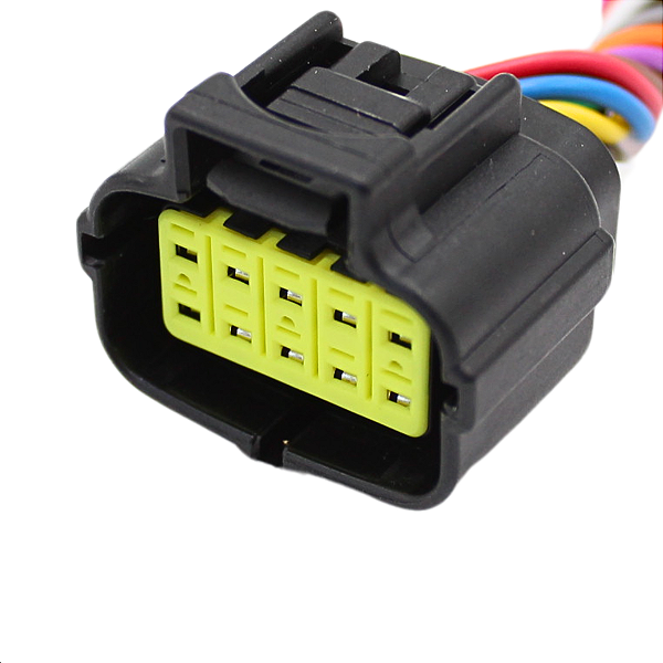 Chicote Conector Farol Principal Scania S5 10 Vias