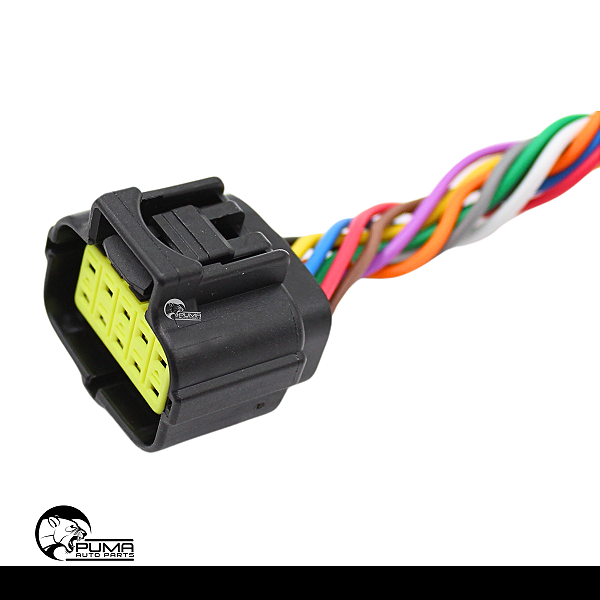 Chicote Conector Farol Principal Scania S5 10 Vias