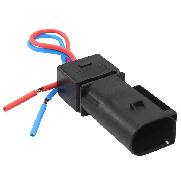 Chicote Conector Buzina Jetta Gol Fox Voyage Up Macho 2 Vias