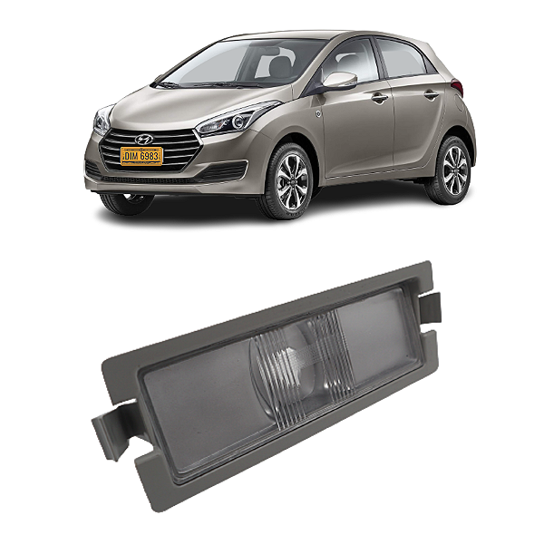 Lanterna Luz Da Placa Hyundai Hb20 Hb20s 2013 2014 2015