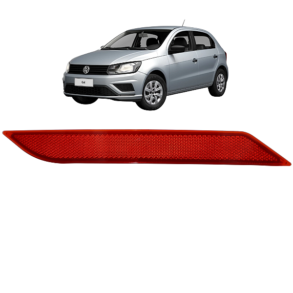 Lanterna Refletor Parachoque Traseiro Gol G7 2018 2019 2020