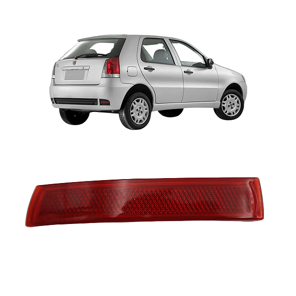 Refletor Parachoque Traseiro Palio Palio Adventure 2009 Até 2018