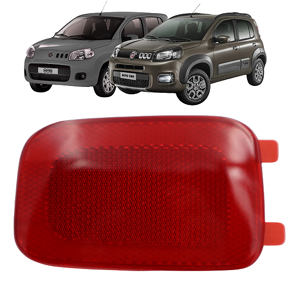 Lente Olho De Gato Traseiro Uno Vivace Way 2011 2012 2013 2014