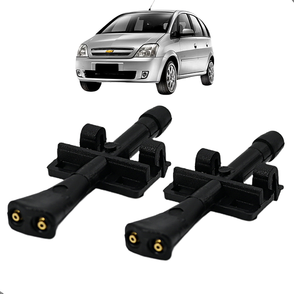 Par Brucutu Esguicho Água Parabrisa Meriva 2003 04 05 06 07 08 09 10 11 2012