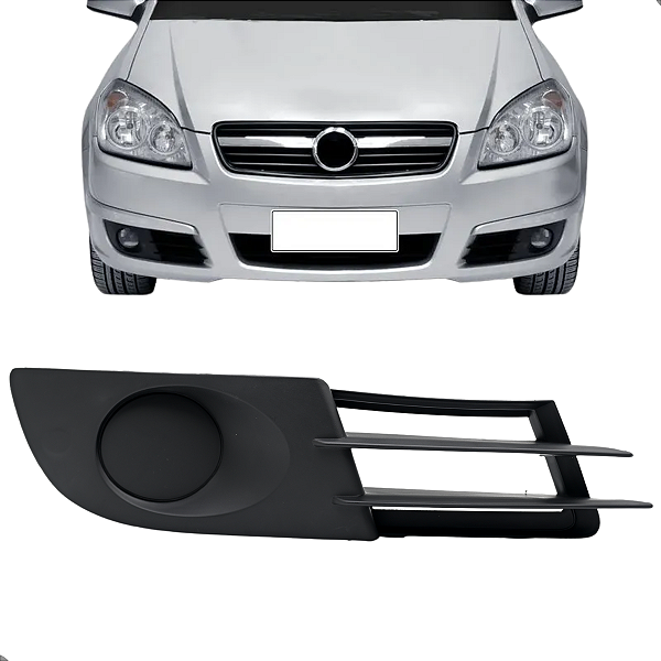 Grade Moldura Do Milha Vectra 2006 2007 2008 Preto Sem Furo