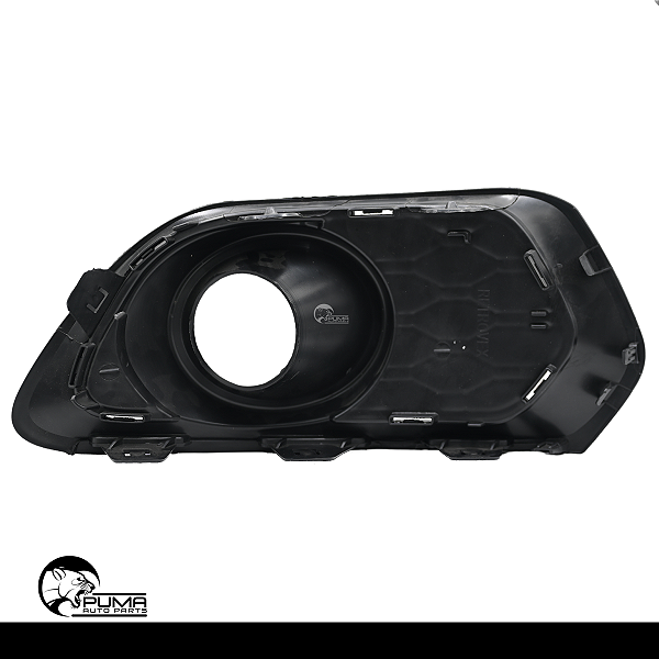 Par Grade Farol Milha Sandero 2014 2015 2016 2017 2018 2019 2020 Com Furo Preto