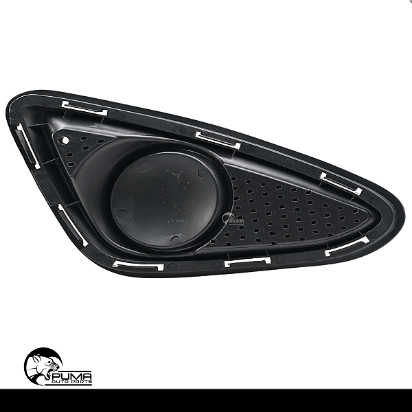 Par Grade Moldura Milha Hyundai Hb20 2012 2013 2014 2015 Sem Furo