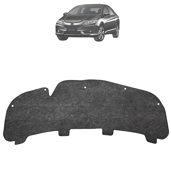Kit Manta Forro Do Capô E Presilha Honda City 2015 2016 2017 2018 2019 2020