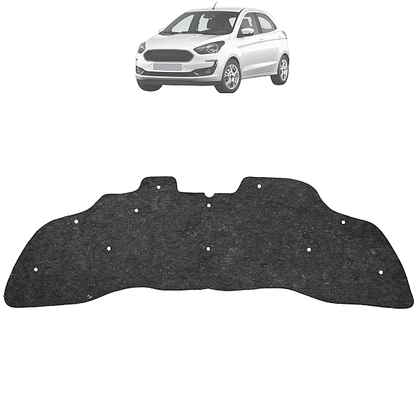 Manta Forro De Capô Ford Ka 2015 2016 2017 2018 2019 2020 Presilha