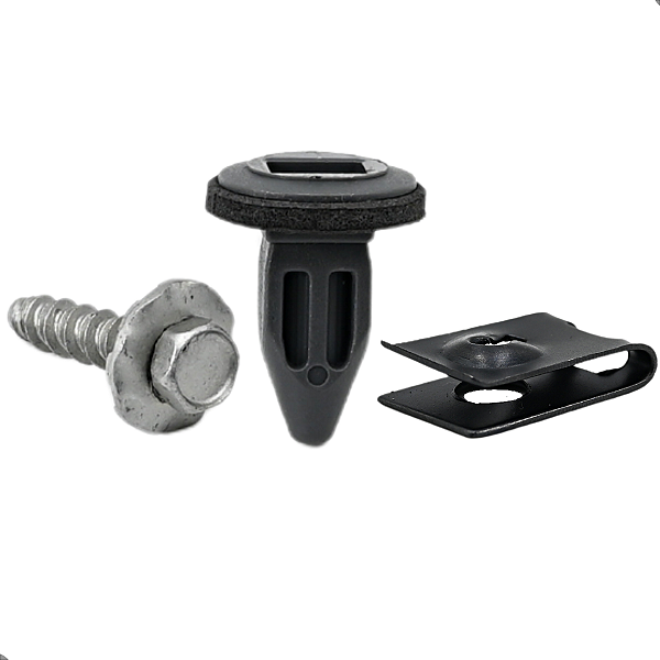 Kit 18 Grampo Presilha Parachoque Traseiro Celta Prisma 2007 2008 2009 2010 2011 2012