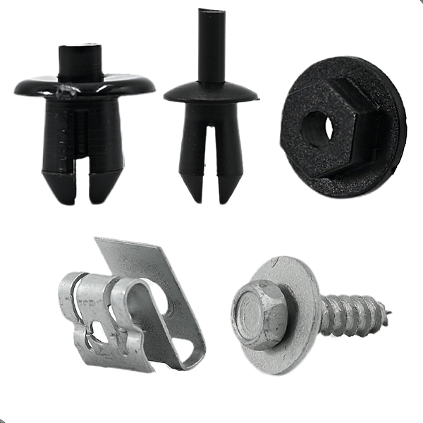 Kit 17 Grampo Presilha Parabarro Dianteiro Onix Prisma 2013 2014 2015 2016