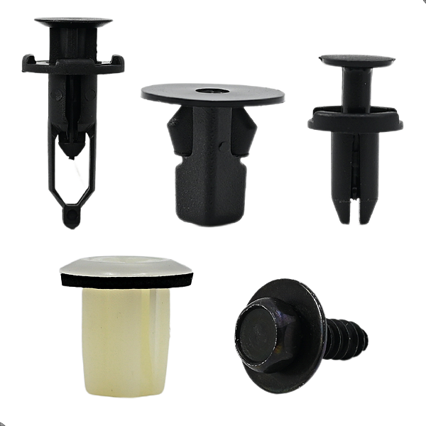 Kit 20 Presilha Parachoque Traseiro Corolla 2015 2016 2017 2018 2019