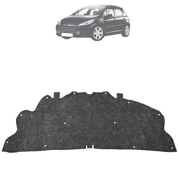 Manta Forro De Capo Peugeot 307 2007 2008 2009 2010 2011 2012 Presilhas Adesiva