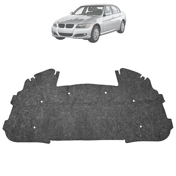 Manta Acustica Capo E Presilhas BMW 320I 325I 330I 335I 2006 2007 2008 2009 2010 2011 2012
