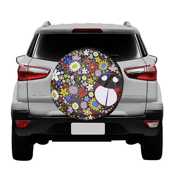 Capa Estepe Ecosport Crossfox Aircross Spin Aro 13 a 16 Joaninha
