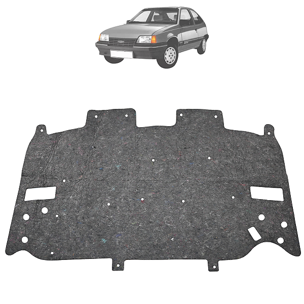 Manta Forro De Capo Ipanema Kadett 1989 1990 Até 1998 + Presilhas