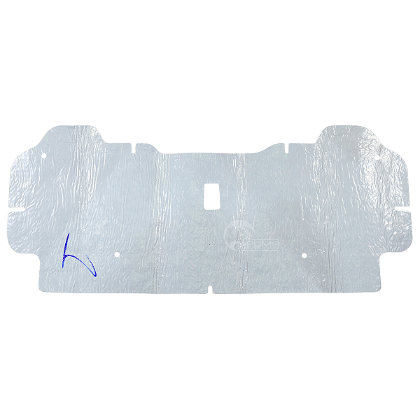 Revestimento Capô Motor Fluence 2011 2012 2013 2014 2015 2016 2017 2018 Presilhas Adesiva