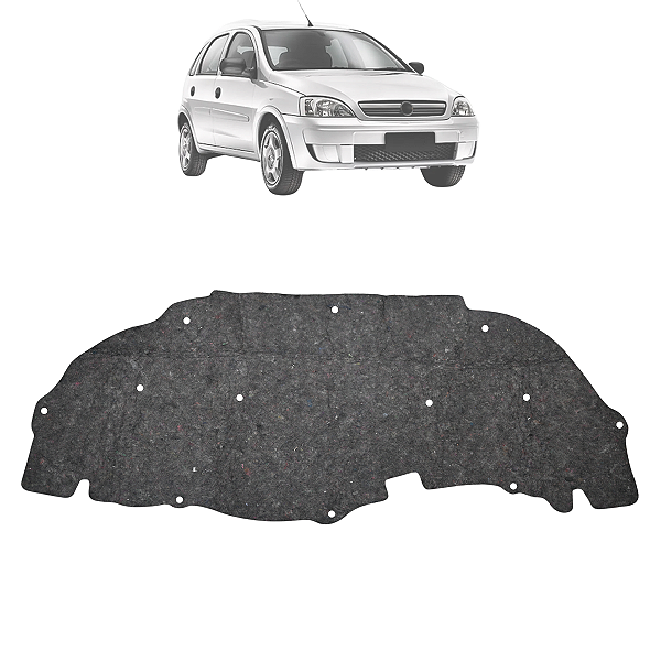 Forro Manta Acústica Capô Corsa Montana 2003 Até 2011 + Presilha